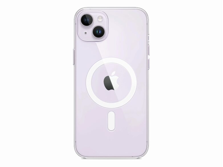 Apple iPhone Clear Case mit MagSafe, für iPhone 14 Plus, transparent