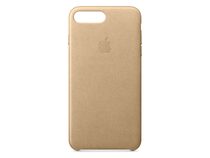 Apple iPhone 7 Plus Leder Case, mandel
