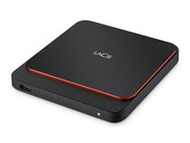 LaCie Portable SSD, 500 GB externe SSD, USB-C, bis zu 540 MB/s