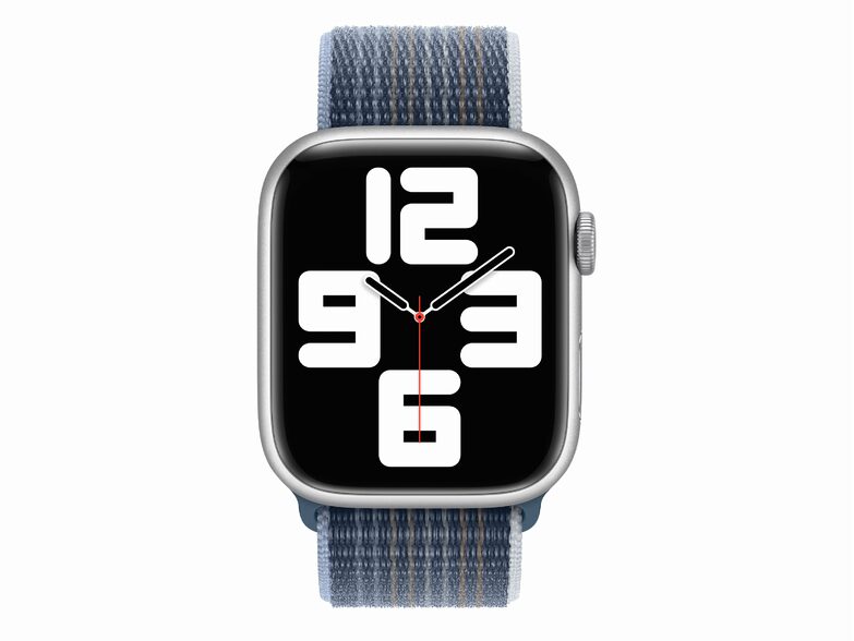 Apple Sport Loop, für Apple Watch 45 mm, Nylon, sturmblau