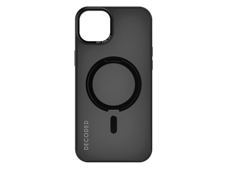 Decoded Recycled Plastic Loop Back Cover, Hülle für iPhone 15 Plus, schwarz