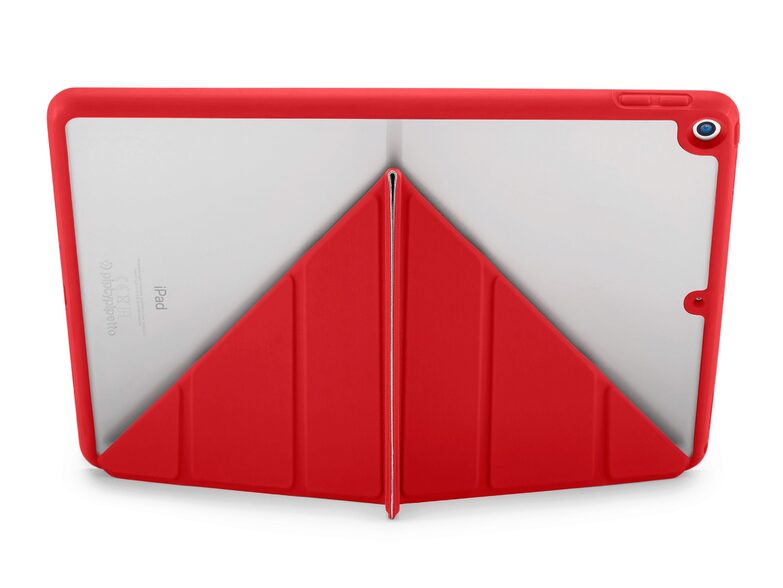 Pipetto Origami Case, Schutzhülle für iPad Air 10,5" (2019), rot