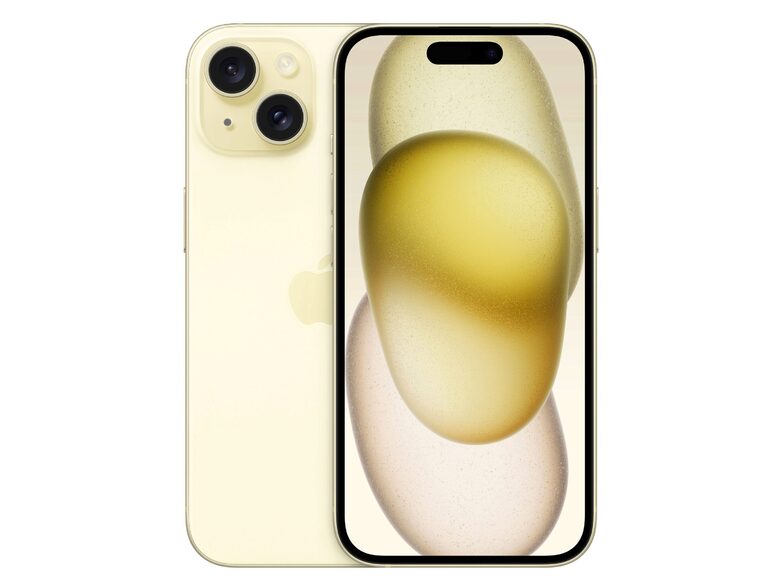 Apple iPhone 15, 512 GB, gelb