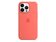 Apple iPhone Silikon Case mit MagSafe, für iPhone 13 Pro, pink pomelo