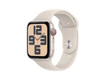 G_Apple Watch SE (2023), Cellular, 44 mm, Aluminium, Sportarmband, S/M