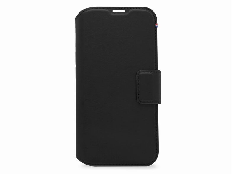 Decoded Detachable Wallet, Leder-Schutzhülle für iPhone 14, MagSafe, schwarz