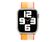 Apple Sport Loop, für Apple Watch 45 mm, Nylon, indischgelb/weiß