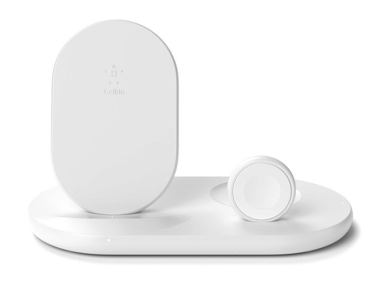 Belkin 3-in-1-Ladestation, für iPhone, Apple Watch & AirPods, Wireless, weiß