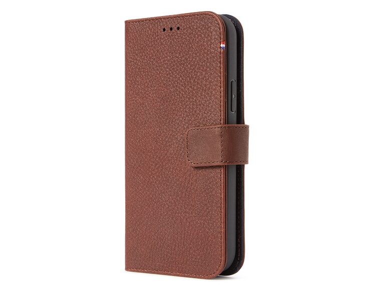 Decoded Detachable Wallet, MagSafe Leder-Schutzhülle f. iPhone 12 mini, braun