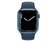 Apple Watch Series 7, 41 mm, Aluminium blau, Sportarmband abyssblau