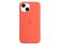 Apple Silikon Case mit MagSafe, für iPhone 13 mini, nektarine