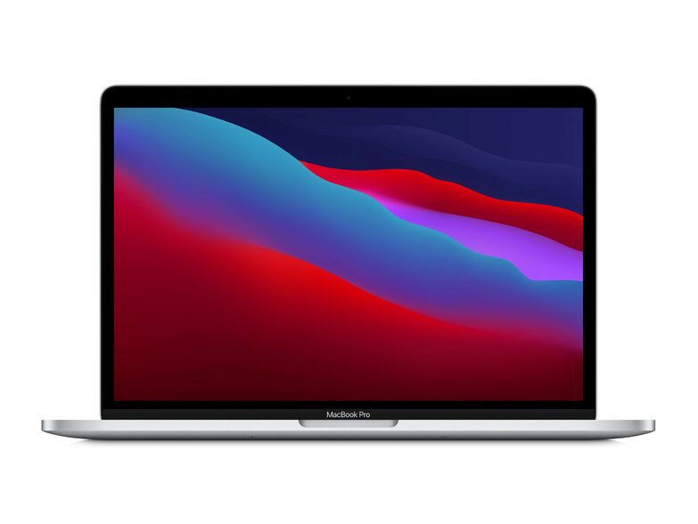 Apple MacBook Pro 13" (2020), M1 8-Core CPU, 8 GB RAM, 256 GB SSD, silber