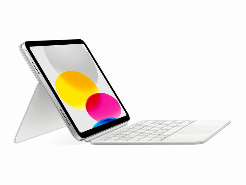 Apple Magic Keyboard Folio, für iPad 10. Gen., weiß