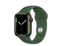 Apple Watch Series 7, GPS & Cellular, 41 mm, Aluminium, Sportarmband