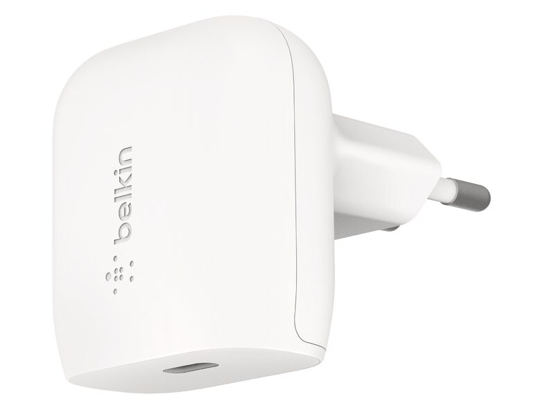 Belkin Boost Charge 20-W-USB-C-PD-Ladegerät, Netzteil-Adapter, weiß
