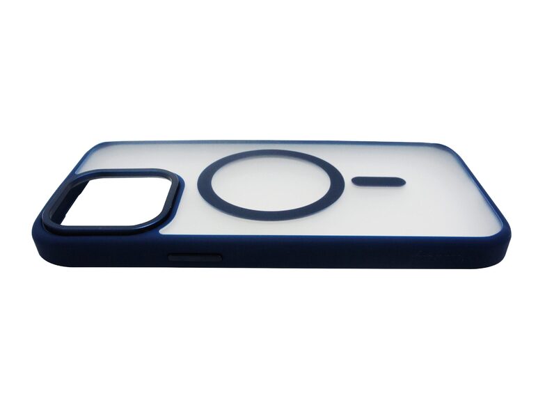 Networx Hybrid-Magnet-Case, Schutzhülle für Apple iPhone 15 Pro Max, dunkelblau
