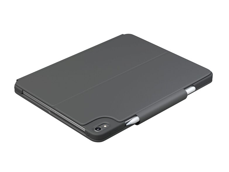 Logitech Slim Folio Pro, Tastatur-Schutzhülle für iPad Pro 11", schwarz