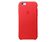 Apple iPhone 6/6s Leder Case, (PRODUCT)RED rot
