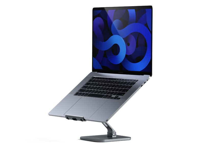Satechi Aluminium Desktop Stand, klappbarer Ständer für iPad, Aluminium, grau