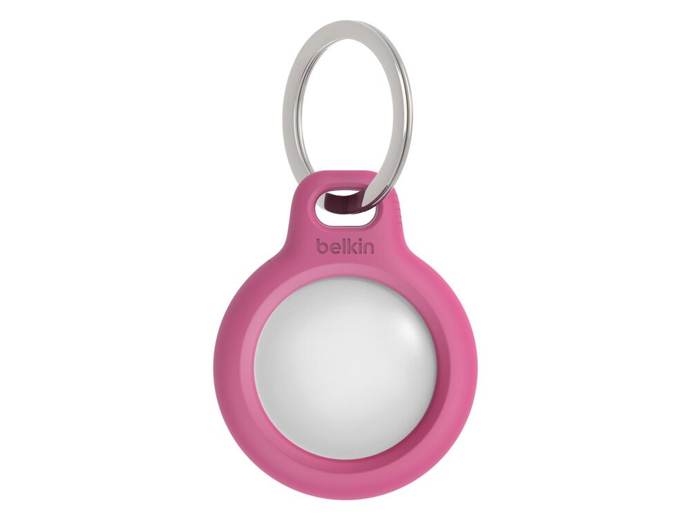 Belkin Secure Holder mit Schlüsselanhänger, Anhänger für Apple AirTag, pink  | online kaufen im Gravis Shop - Autorisierter Apple Händler