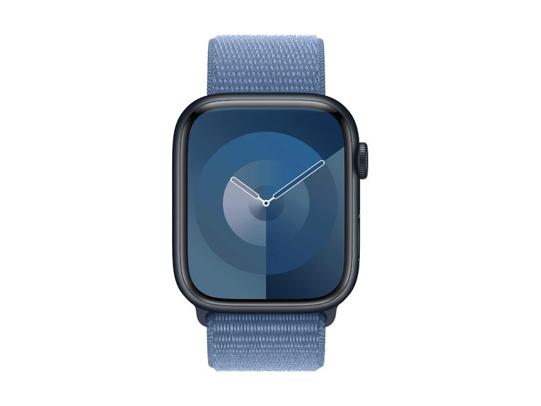 Apple Sport Loop, für Apple Watch 45 mm, Nylon, winterblau