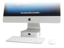 Rain Design mBase, Standfuß für iMac 21,5", Schublade, silber