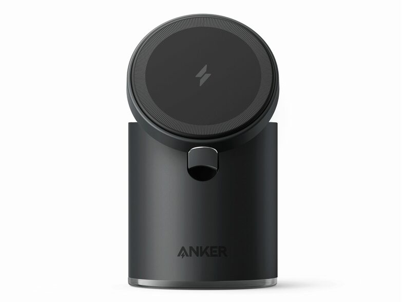 Anker 623 Magnetic Wireless Charger (MagGo), 2-in-1-Ladestation, schwarz