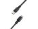Networx Rugged Lightning-Kabel, USB-C auf Lightning, 1m, schwarz/grau