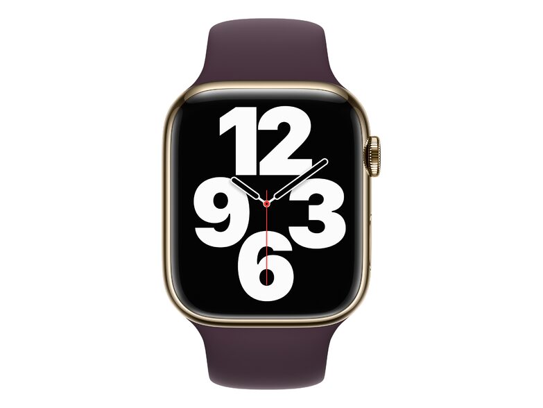 Apple Sportarmband, für Apple Watch 45 mm, dunkelkirsch