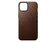 Nomad Modern Case, Leder-Schutzhülle für iPhone 14, mit MagSafe, rostbraun