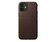 Nomad Rugged Leather Case, Leder-Schutzhülle für iPhone 12 mini, braun