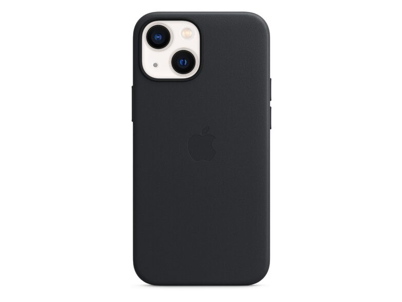 Apple iPhone Leder Case mit MagSafe, für iPhone 13 mini, mitternacht