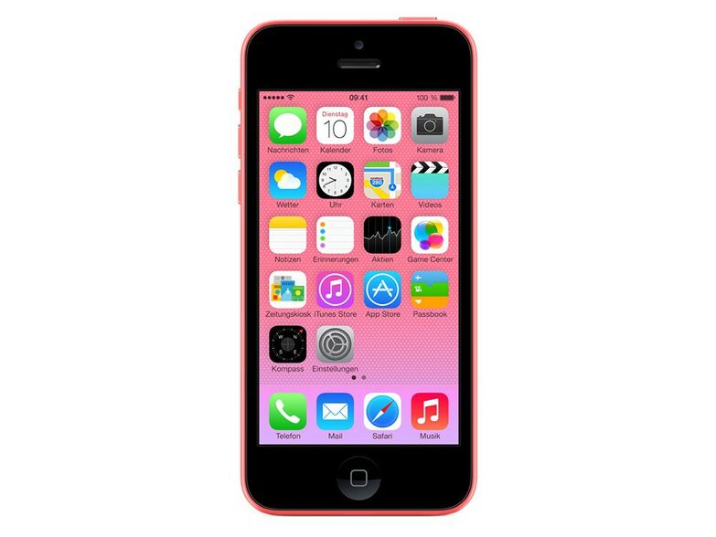 Apple iPhone 5c, 32 GB, pink, vertragsfrei