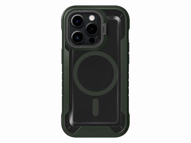 LAUT Crystal Matter 3.0, Schutzhülle für iPhone 14 Pro Max, MagSafe, waldgrün