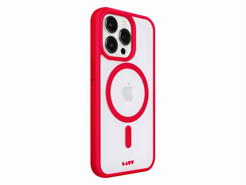 LAUT HUEX Protect, Schutzhülle für iPhone 14 Pro Max, mit MagSafe, rot