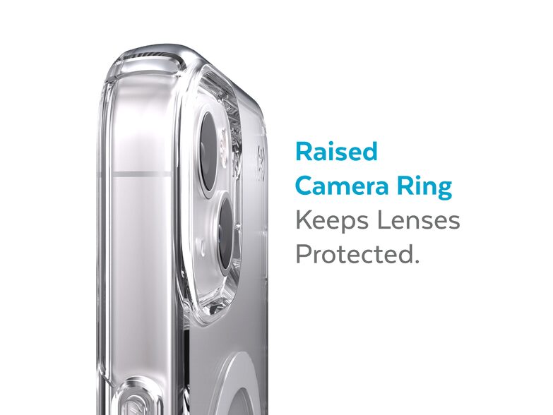 Speck Presidio Perfect Clear, Schutzhülle für iPhone 13, MagSafe, transparent
