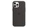 Apple Silikon Case mit MagSafe, für iPhone 12 Pro Max, schwarz