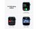 Apple Watch Series 7, GPS & Cellular, 45 mm, Aluminium blau, Sportb. abyssblau