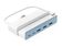HYPERDRIVE 5-in-1 USB-C Hub, für iMac 24", inkl. passende Farbabdeckungen, weiß
