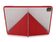 Pipetto Origami Case, Schutzhülle für iPad Pro 12,9" (2018/19/20/21), rot