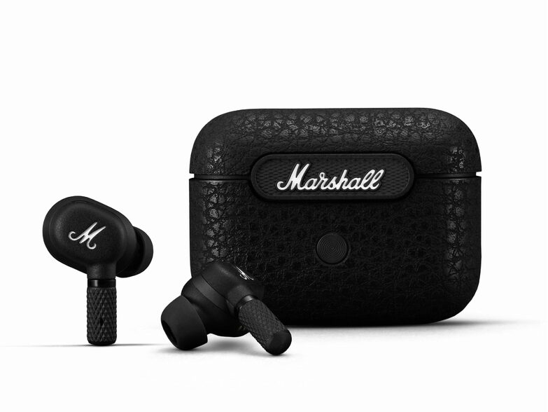 Marshall Motif A.N.C., In-Ear-Kopfhörer, kabellose Ladebox, schwarz