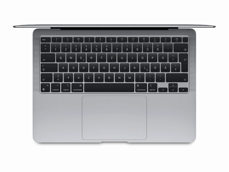 Apple MacBook Air Ret. 13", M1 8C CPU, 8 GB RAM, 256 GB SSD, int., grau