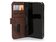Decoded Detachable Wallet, Leder-Schutzhülle für iPhone 13, mit MagSafe, braun