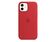Apple Silikon Case mit MagSafe, für iPhone 12/12 Pro, (PRODUCT)RED, rot
