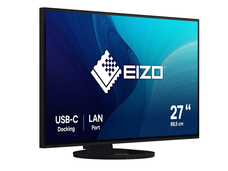 EIZO EV2795-BK, 27" (68,58 cm), USB-C/DP/HDMI Display, schwarz