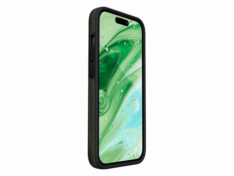 LAUT Shield, Schutzhülle für iPhone 14 Pro Max, olivgrün