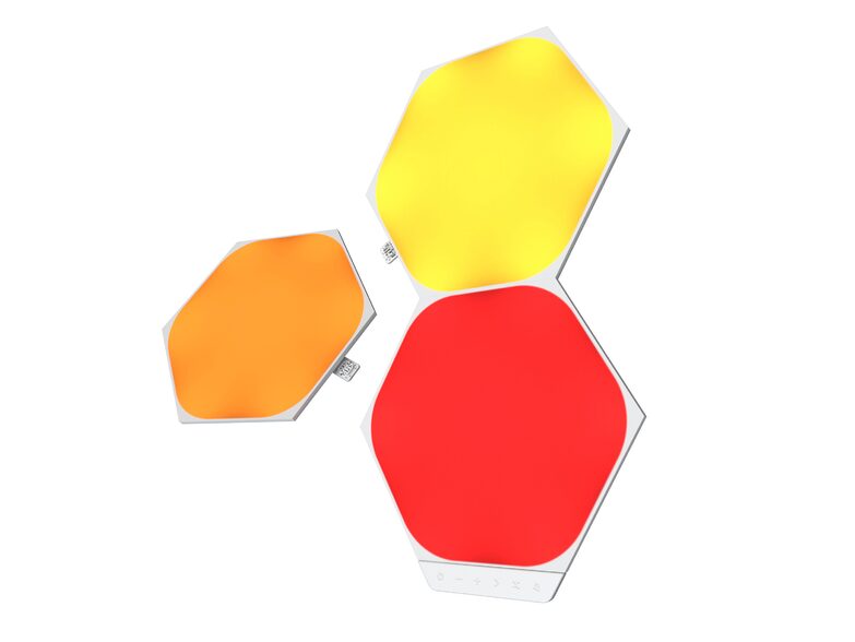 Nanoleaf Shapes Hexagon, modulare LED-Lichtpaneele, 3-teiliges Erweiterungsset