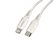 Networx Greenline Daten- und Ladekabel, Lightning auf USB-C, weiß/grau