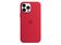 Apple iPhone Silikon Case mit MagSafe, für iPhone 13 Pro Max, rot