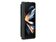 Samsung Silicone Grip Cover, für Galaxy Z Fold4, schwarz